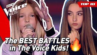 TOP 10  The BEST BATTLES in The Voice Kids ever  part 2