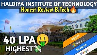 HALDIYA INSTITUTE OF TECHNOLOGY Honest Review 2024 Admission Process  Placements  Top Requiters