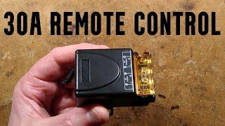 Inside a 30A remote control - with schematic