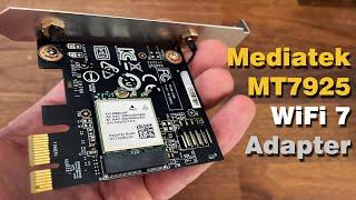 Mediatek MT7925 WiFi 7 Adapter Better than Intel and Qualcomm?