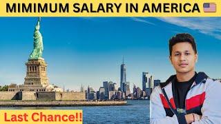 Minimum Salary in America  In one Day??