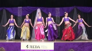 Get Bent Belly Dancing Teens - performing at MEDA 2017