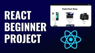 React Shopping Cart Ecommerce Beginner Website - Build & Deploy A React Beginner Project