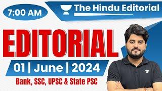 The Hindu Editorial Analysis  1 June 2024  Editorial By Vishal Sir  Vocab Grammar Reading