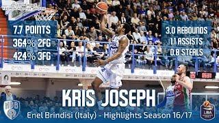Kris Joseph - Enel Brindisi Serie A - Highlights 201617