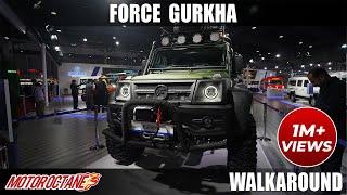 Force Gurkha Modified - Ye Gurkha Gym Gya Tha   Auto Expo 2020  Hind  Motoroctane