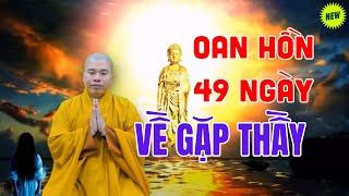 Thầy Thích Nhuận Đức Mới Nhất - Oan Hồn 49 Ngày Về Gặp Thầy Nhờ Thầy Nói Gia Đình Tu Phước Duyên Dùm