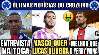  NOTÍCIA QUENTE  VASCO QUER FECHAR COM ZAGUEIRO DO CRUZEIRO  WALLACE ASSINOU E MERCADO CELESTE.