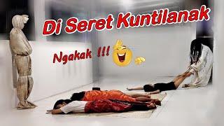 244 ▶️ Di Seret Kuntilanak #viral  #prankpocong  #ghostprank #funny