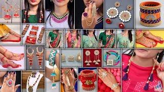 26 Fashion Jewelry Ideas DIY All Designer Jewelry Making at Home For Croptops Saree & GownDresses