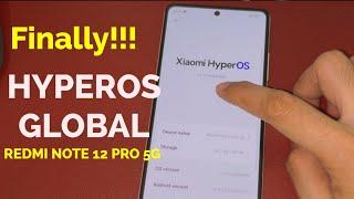 HYPEROS GLOBAL REDMI NOTE 12 PRO 5G RUBY  3 EASY INSTALLATION GUIDE