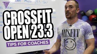 23.3 Crossfit Open Tips for Crossfit Coaches