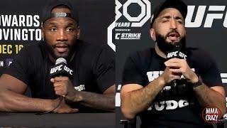 Leon Edwards vs. Belal Muhammad 2 Trash Talk Highlights UFC 304