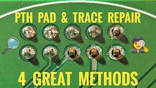 How To Repair Damaged  Missing PCB Pads  4 Great Methods