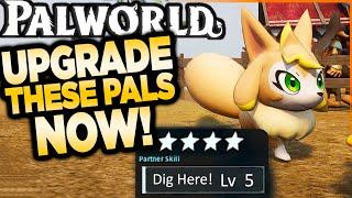 94 Partner Skills to Level Up in Palworld