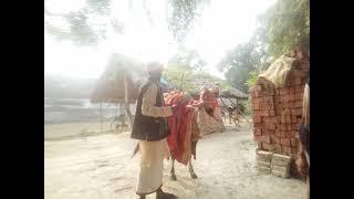 Dhongi Baba with trained Nandi Bail in Pratapgarh Village#behta #pratapgarh #प्रतापगढ़ #dhongi_baba