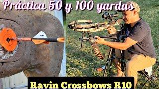 tiro al blanco Ravin Crossbows R10 prectica de tiro