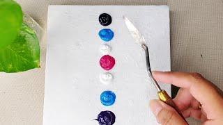 Moonlight and Night Painting  Step by Step Acrylic Painting Tutorial