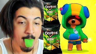 DORİTOS RİSK 5.0 WASABİ LEON ÇIKARTANA KADAR DORİTOS YEDİM Brawl Stars