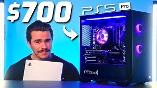 PS5 Pro or Build a PC?  BEST $700 Gaming PC Build Guide 2024