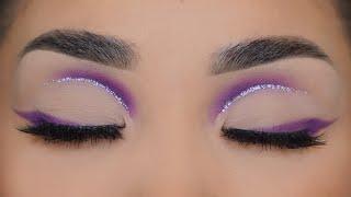 Maquillaje Morado Para Fiestas  PASO A PASO