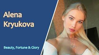Alena Kryukova Russian model social media influencer  Biography Lifestyle Career  BF&G
