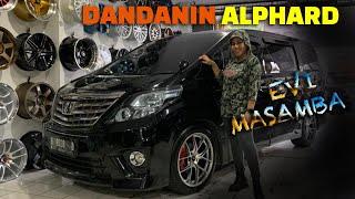 Ganti Velg Enteng Ukuran 19 inci di Alphard Show-nya Evi Masamba