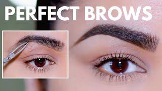 HOW TO GROOM SHAPE & MAINTAIN EYEBROWS AT HOME BEGINNER FRIENDLY