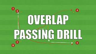 Overlap Passing Drill  FootballSoccer