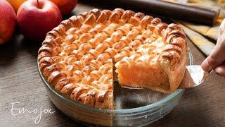 Apple Pie Recipe   Emojoie ASMR cooking