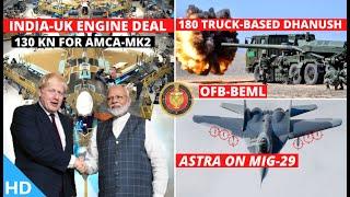 Indian Defence Updates  130Kn Engine For AMCA-MK2Astra on MiG-29180 Truck Based Howitzer Deal