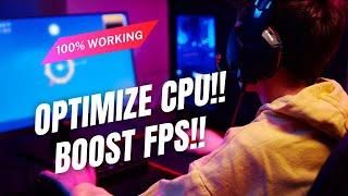 How To Optimize CPUProcessor For Gaming - Boost FPS & Fix Stutters 2023