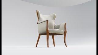 modeling a classic chair in blender 2 8