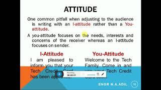 You Attitude writing Styles