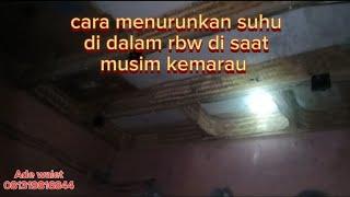 cara menurunkan suhu di rbw di saat musim kemarau