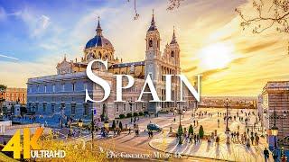 Spain 4K - Scenic Relaxation Film With Epic Cinematic Music and Nature  4K Video Ultra HD