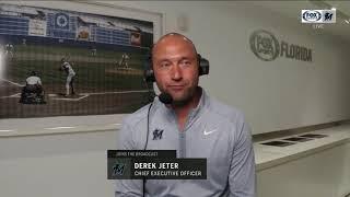 Derek Jeter Talks New Turf At Marlins Park