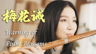 Chinese Flute Cover “Warning of Plum Blossoms” 梅花誡  Jae Meng