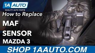 How to Replace MAF Sensor 04-13 Mazda 3