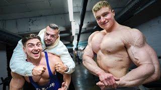 Ich zeige Johny & William was der jüngste IFBB Pro drauf hat