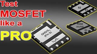 How to test MOSFET for graphics card