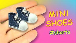 mini shoes for barbie doll #shorts