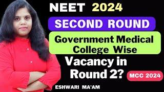 MCC Counselling 2024Second Round Karnataka Medical College #mcc #neet #neet2024