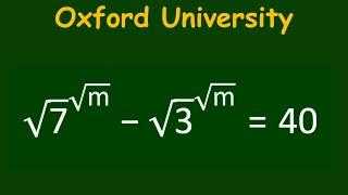 Can you Solve Oxford University Entrance Exam ?