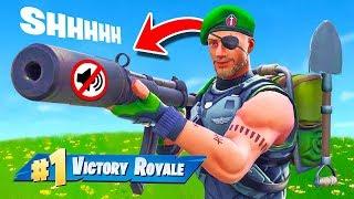 The SNEAKY Silencer Challenge in Fortnite Battle Royale