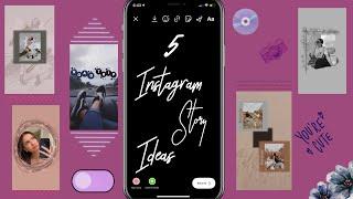 5 instagram story ideasMUST WATCH #instagramstoryideas#storyideas#5storyideas