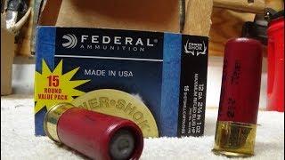 Federal Power Shok 12 gauge Rifled Deer Slugs For Win M1200 Shotgun