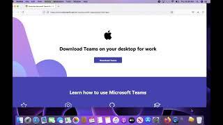 HOW TO DOWNLOAD MICROSOFT TEAMS ON MAC