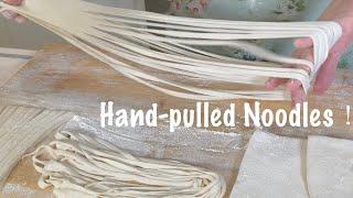 【CC】Homestyle Hand-pulled Noodles Easy and Delicious