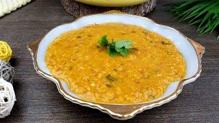 طبخ العدس بالطريقة الباكستانية طبخة سهلة اقتصادية لذيذة  Pakistani lentil DalDhal Soup Recipe